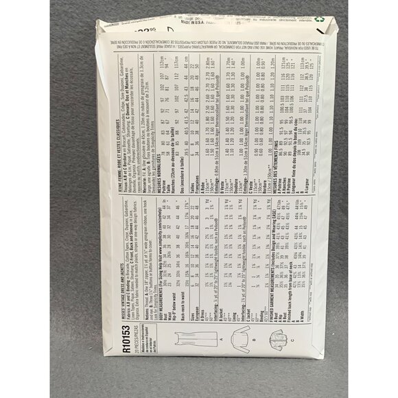 Simplicity 1950s Vintage Sewing Pattern R10153 Misses For Classy Dresses - Picture 2 of 2